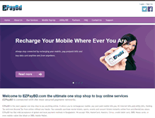 Tablet Screenshot of ezpaybd.com